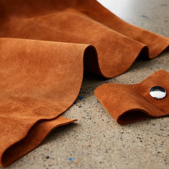 6 Pack: Brown Suede Split Leather by ArtMinds™